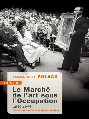 cover image of Le marché de l'art sous l'Occupation